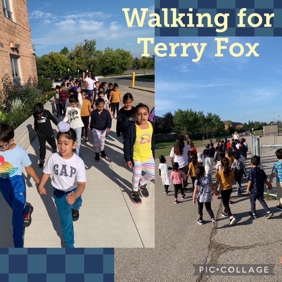 kindieroom103's tweet photo. Participating in RJ Lee’s Terry Fox Walk! @rjlee_ps https://t.co/4gzMhh78fB