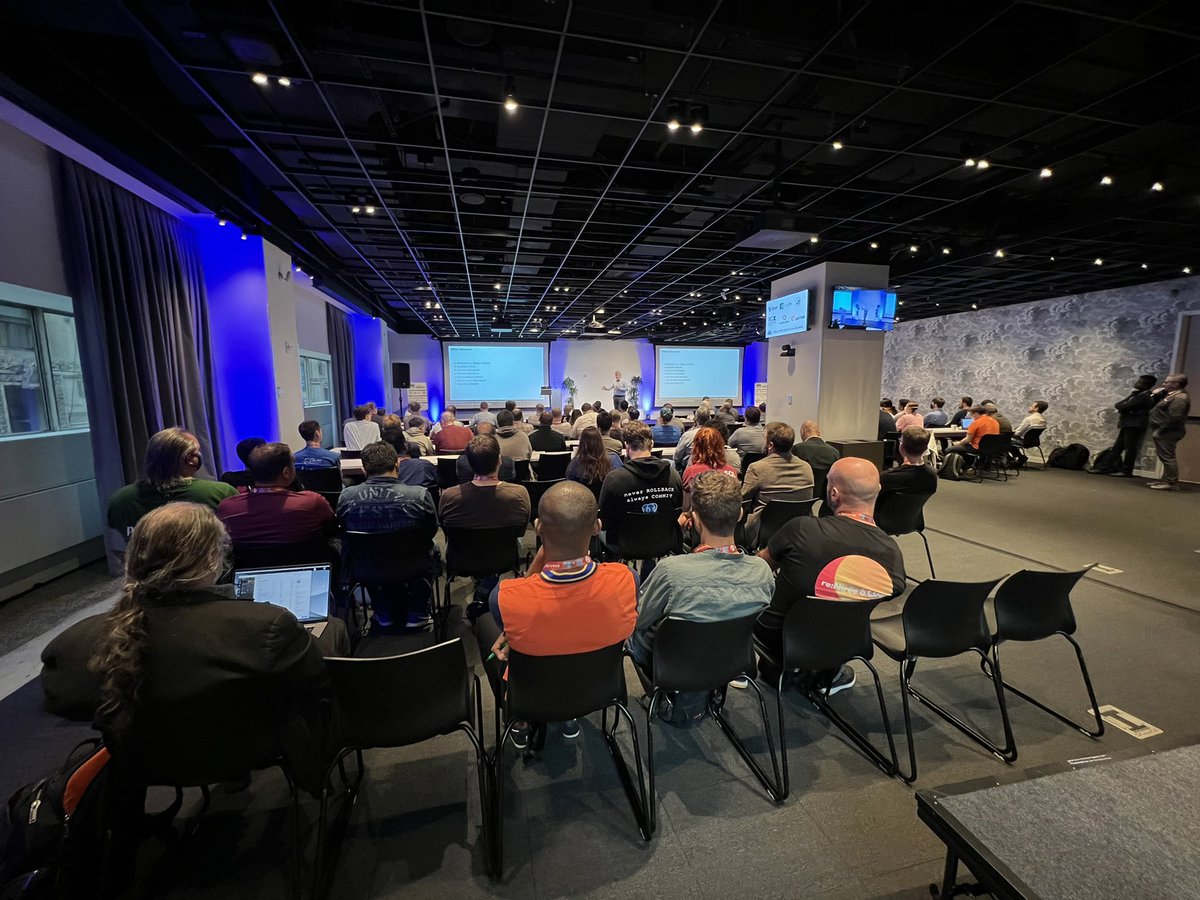 jkatz05's tweet photo. Full keynote sessions for @pgconfnyc! Excited to be back at @PostgreSQL community events. https://t.co/ybl39mJZ7O