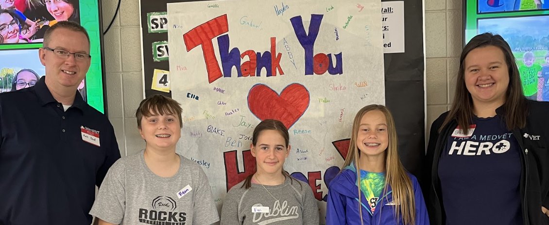 gmsDCSD's tweet photo. Our Heroes Breakfast was a great success! Thank you to our amazing heroes for taking the time to visit with our students and have breakfast. We are so lucky to have all of you as a part of our community! #BetterTogetherDCS https://t.co/HKYQuqOn9y