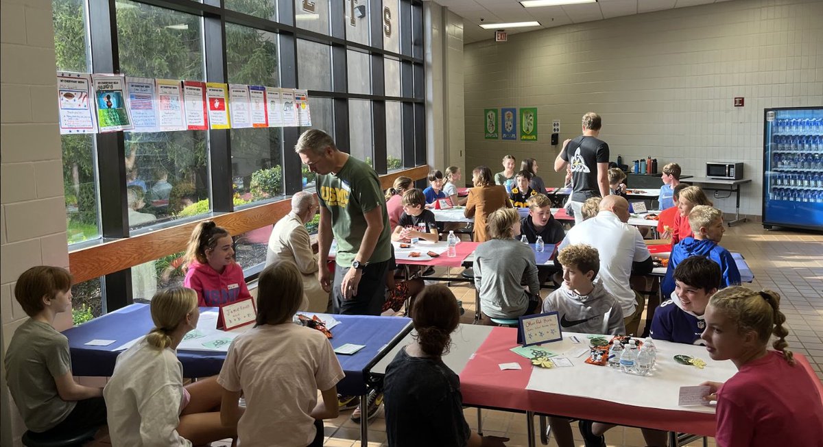 Our Heroes Breakfast was a great success! Thank you to our amazing heroes for taking the time to visit with our students and have breakfast. We are so lucky to have all of you as a part of our community! #BetterTogetherDCS
