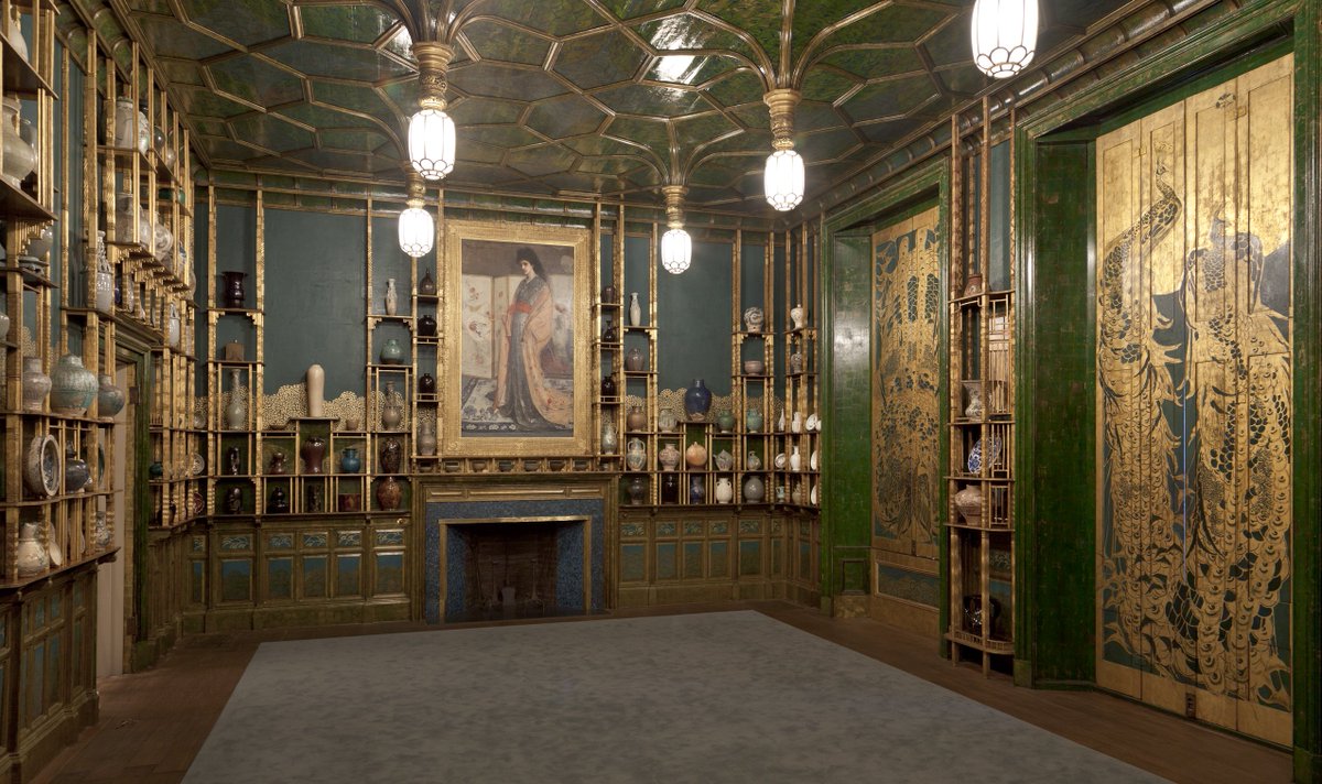 NEHgov's tweet photo. Today marks the #FirstDayofFall!
Teachers, have your students learn about Louis Comfort Tiffany’s famous #AutumnLandscape window & James McNeill Whistler’s opulent #PeacockRoom, in this #PicturingAmerica-focused lesson, via @EDSITEment: https://t.co/jxmCAMNScU
#AutumnalEquinox https://t.co/GgU2NrXMSB