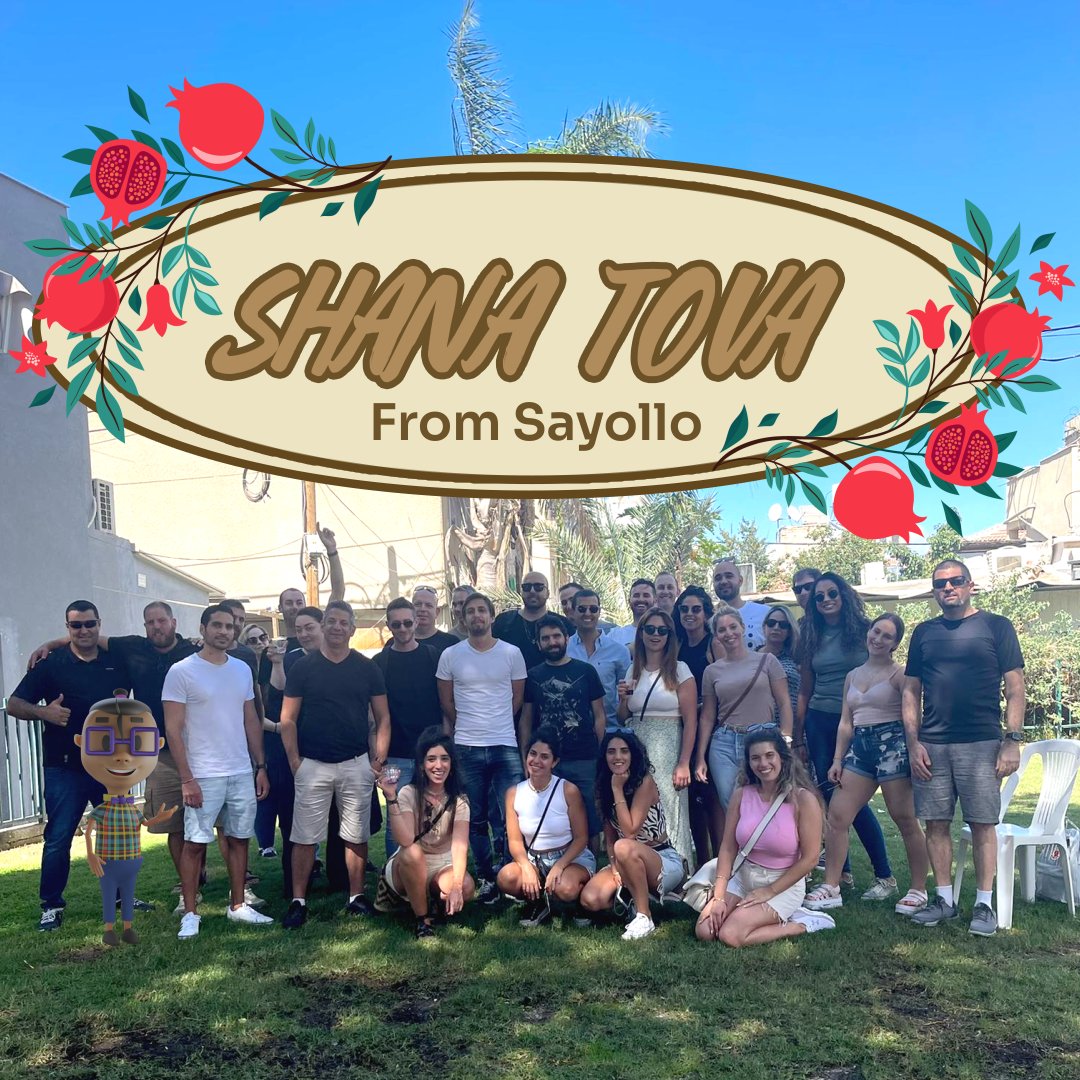 sayollo's tweet photo. We wish you a sweet new year filled with health, peace, laughter, and love. Shana tova from our family to yours 🍯🍎
#shanatova #roshhashana https://t.co/SraMszEwtZ