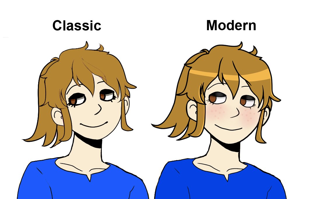 AshbieMoon's tweet photo. Classic Vs Modern Ashbie. Which do you prefer? #ashbie #ashbiemoon #evolutionofdesign #classic #modern https://t.co/4aeVyQTsuY