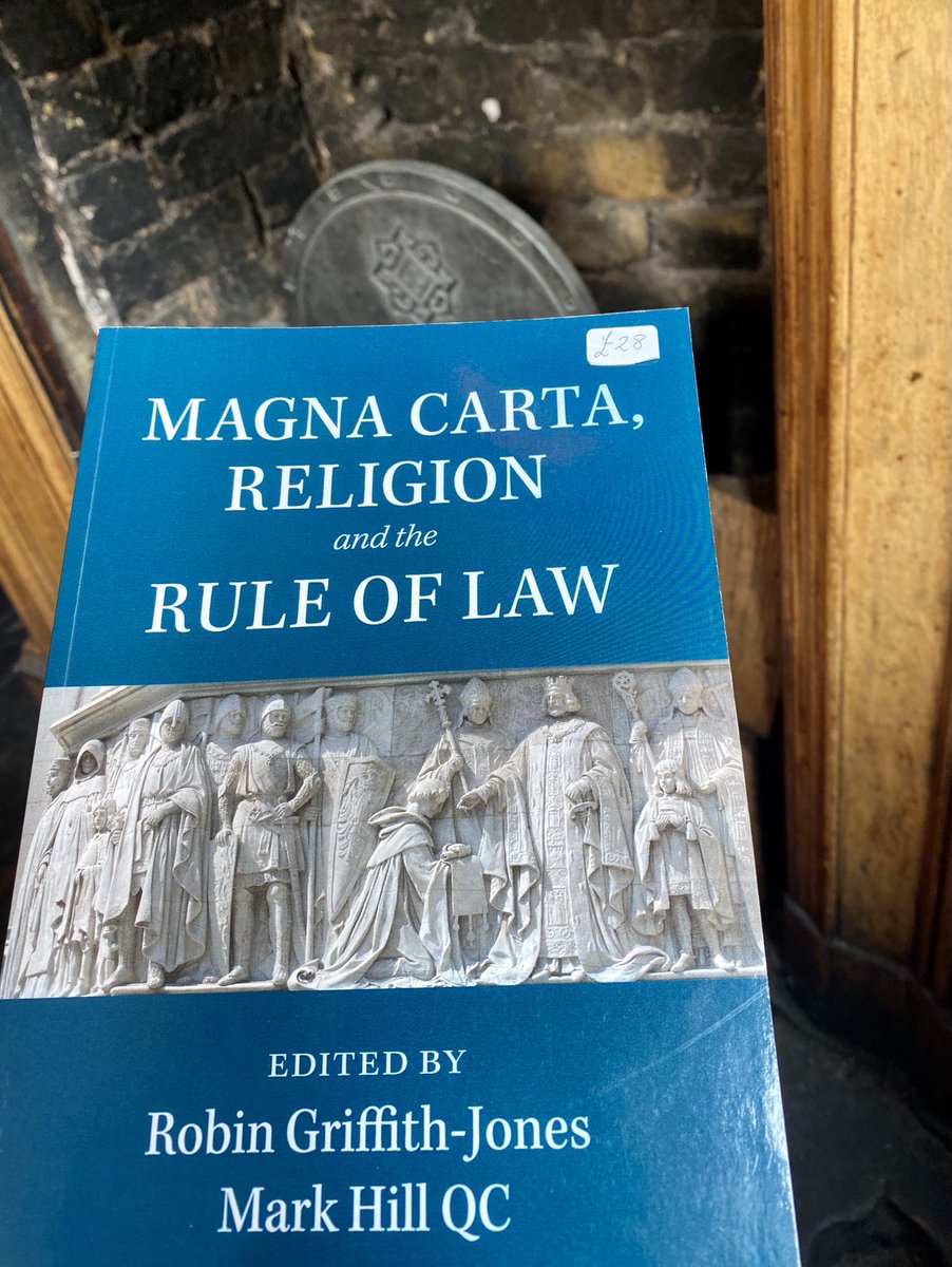 ⁦@MarkHillQC⁩ picked this up today ⁦⁦<a href="/TempleChurchLDN/">Temple Church</a>⁩