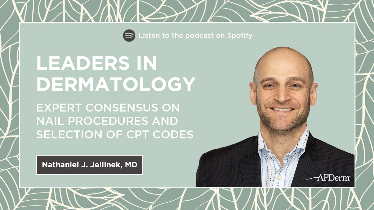 apdermcares's tweet photo. Naomi Lawrence, MD, Dermatologic Surgery Editorial Board Member, interviews our very own Nathaniel Jellinek MD, on his journal article.

🎧Podcast on Spotify: https://t.co/mIl6iJIsJk

#podcast #spotify  #dermatologist #healthyskin #dermtwitter #apderm https://t.co/Y2kmZdUIH4