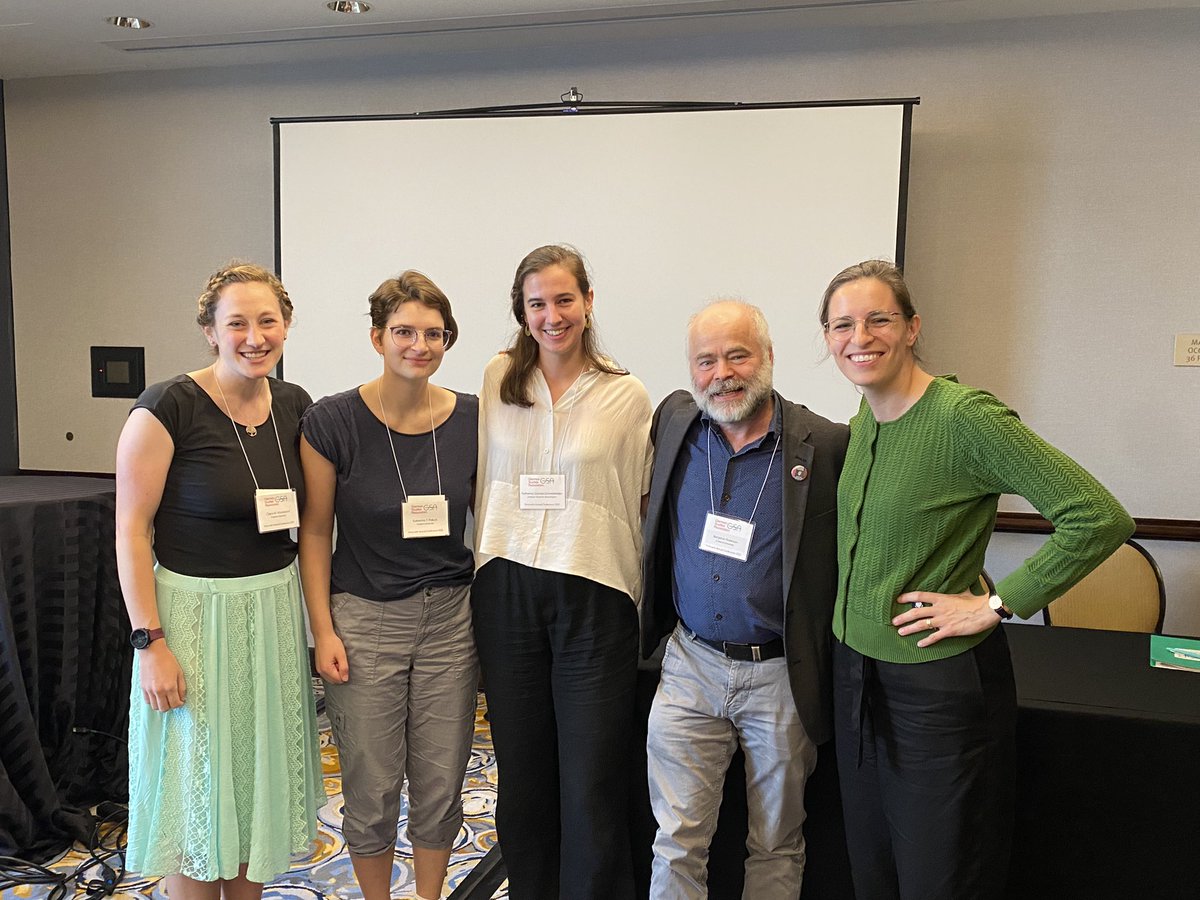 GermanicIUB's tweet photo. We were delighted to have four graduate students present at the GSA in Houston last week. From Kleist to Schlingensief, triumph to trauma, theory to narrative, history to film— it’s all there at the GSA!
#iubgermanicstudies #gsa #germanicstudies #shareresearch #indianauniversity https://t.co/FvBeoQVdJF