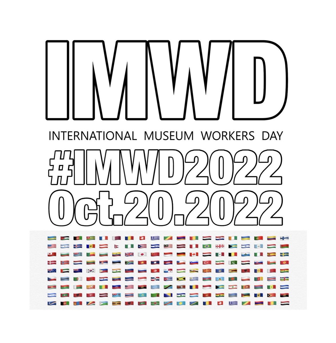 IMPDofficial's tweet photo. @GSHAofficial So are we :: looking forward to the 8th International Museum Workers Day #IMWD2022, a month from today 🗓 Thursday, October 22, 2022.
#museums #museumworkers #museumprofessionals #emergingmuseumprofessionals #cultureworkers #creatives https://t.co/KYOVn40GGW