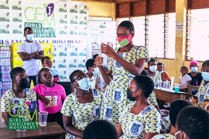GEM_Inspire's tweet photo. The countdown is on! This Saturday, we're storming POTSIN T.I Ahmadiyya SHS in the Central Region of Ghana 🇬🇭

Make a date with us. 

#TheGEMCode #GEMInspirationOnWheels  #girlsdeserveasafeworld 
#girlsforceunderconstruction #inspiration 
#shelteredyetexposed #Voltic #girls https://t.co/pxYtjrefXG