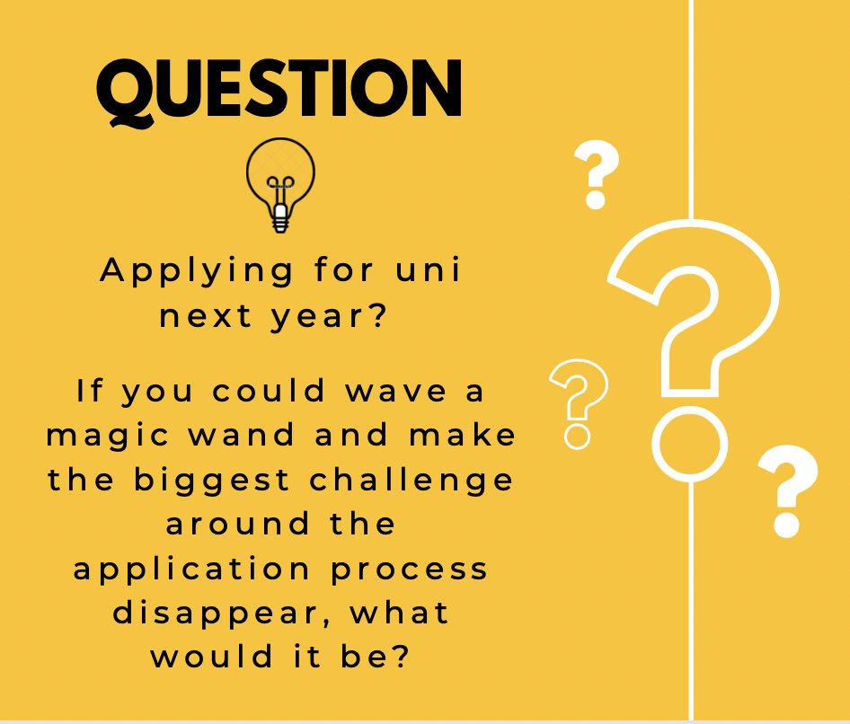 AmandaCGeary's tweet photo. What are the challenges being faced by those applying to #uni for next year? #university #highereducation #ucas #Students #question https://t.co/wpGZA56pc2