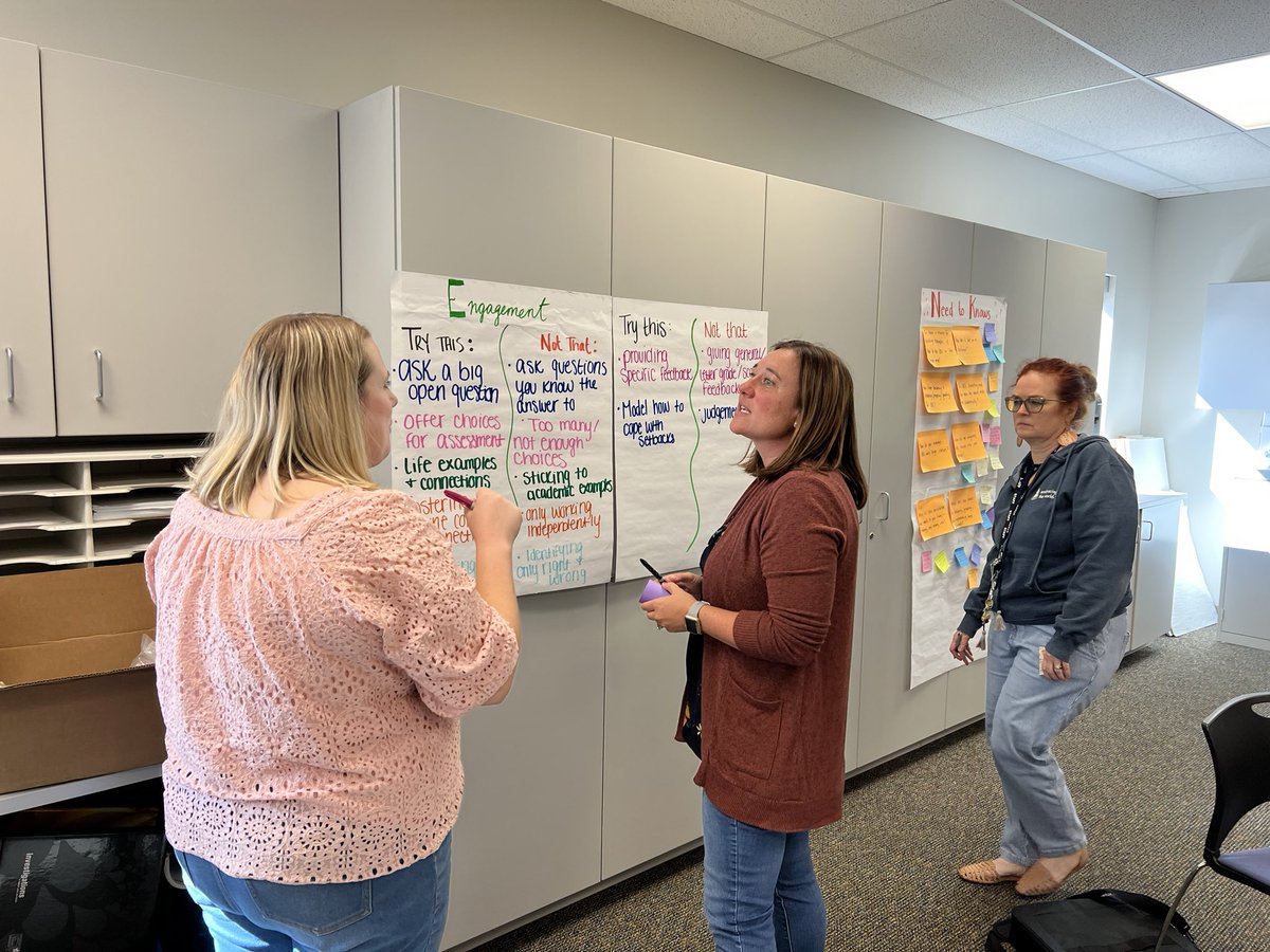 krweber80's tweet photo. Our UDL Teacher Leader cohort is off to a great start today learning about action &amp; expression, engagement, and representation in our classrooms.@AndreaZellner @dalycedepauw https://t.co/7OsSp8HYCb