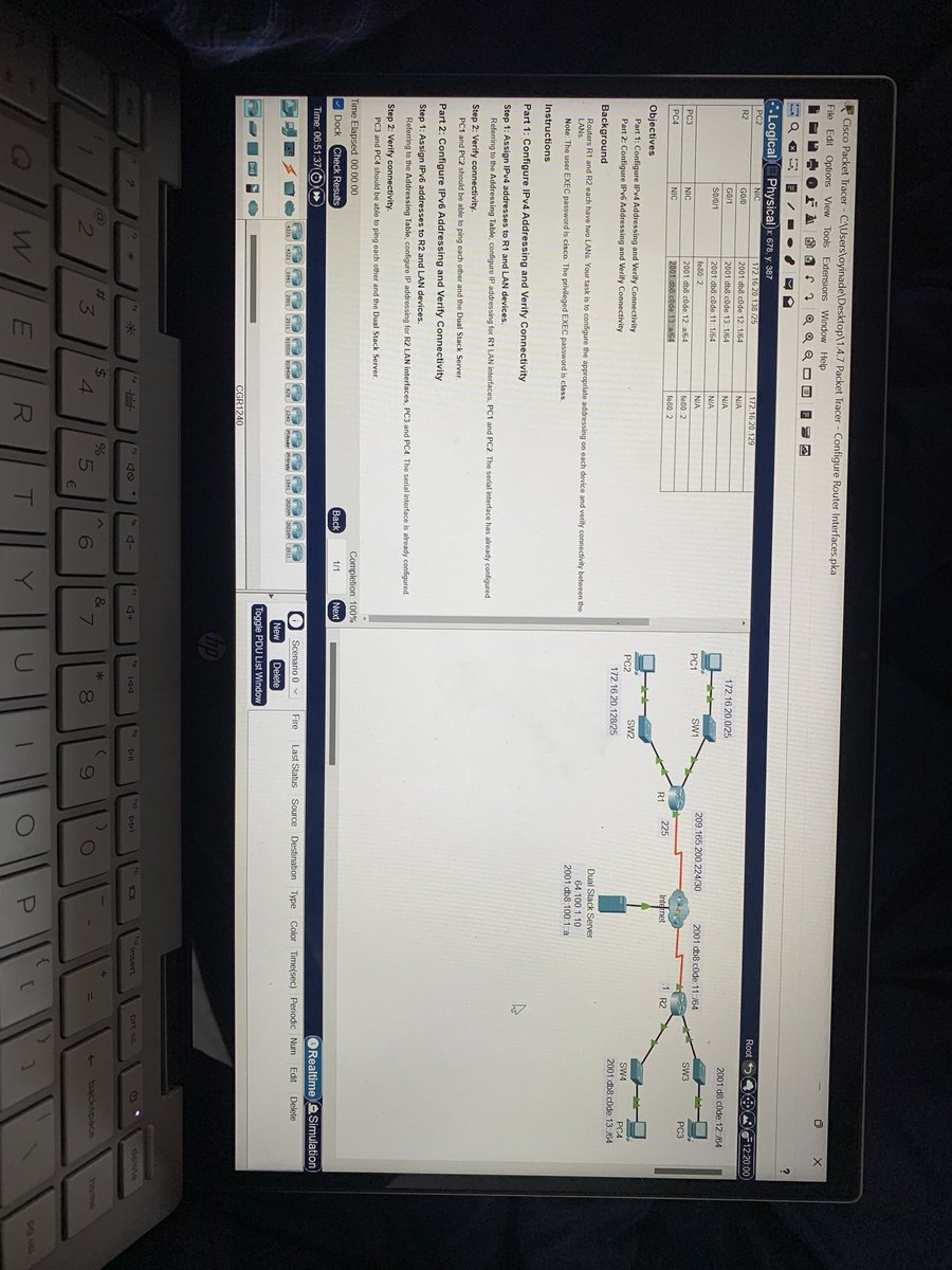 niyoooo's tweet photo. Done ✅ 

On to the next one 💪

#womenintech #NIITikeja #cybersecurity #Networkingplus #cisco #amazon #comptia #comptianetworkplus #virtualinternships #networkinternships #womeninnetworking #womenincybersecurity https://t.co/fYQvCLLxS5