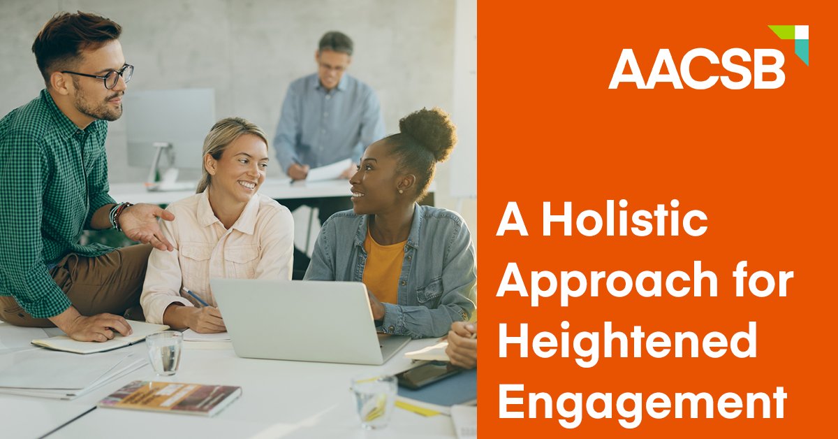 AACSB's tweet photo. As business educators, we can help organizations build an active and engaged workforce by first fostering greater engagement in our classrooms.

Read more: 🔗https://t.co/n6F1Dy7fbM https://t.co/dClgmHEiLJ