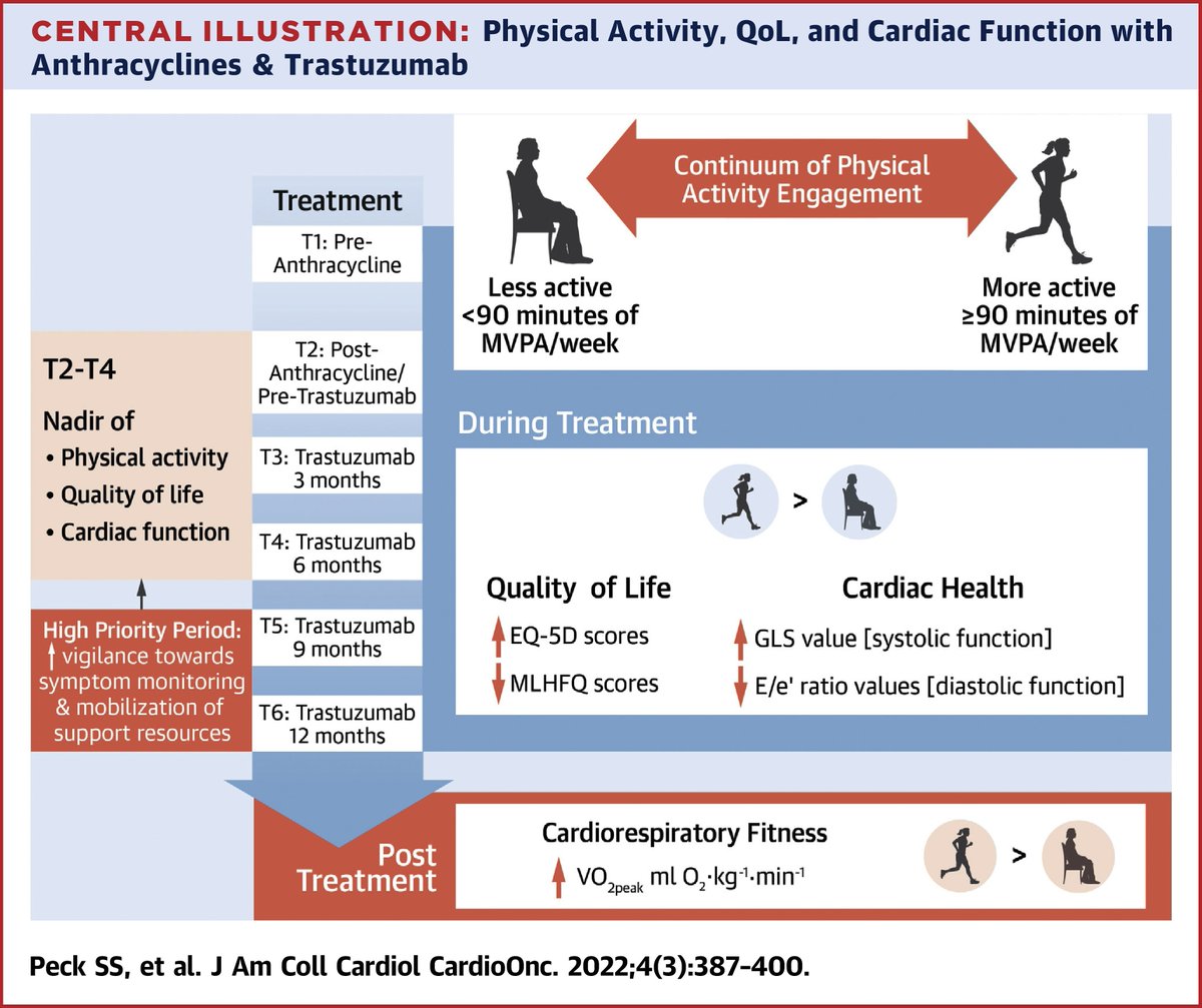 Peter Munk Cardiac Centre (@pmunkcardiacctr) on Twitter photo #DYK women being treated for #breastcancer are at risk for worsening QoL & cardiac function?
New research from <a href="/dineshpmcc1/">dineshpmcc</a> <a href="/JACCJournals/">JACC Journals</a> shows exercise in patients with HER2+ breast cancer was associated with better QoL & improved #heartfunction
🔗bit.ly/3R0f7qS #DYK women being treated for #breastcancer are at risk for worsening QoL & cardiac function?
New research from <a href="/dineshpmcc1/">dineshpmcc</a> <a href="/JACCJournals/">JACC Journals</a> shows exercise in patients with HER2+ breast cancer was associated with better QoL & improved #heartfunction
🔗bit.ly/3R0f7qS