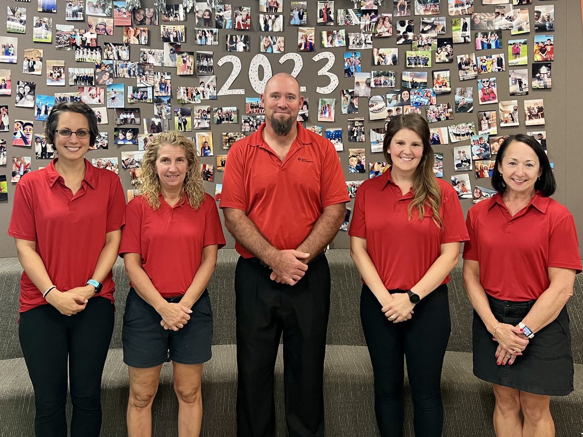 MrsGuglielmello's tweet photo. Red Shirt Wednesday with its founder, Mr. Balunas. #SpartanPride @christinejprior @kklosterman_518 https://t.co/LbXYLRxT7N