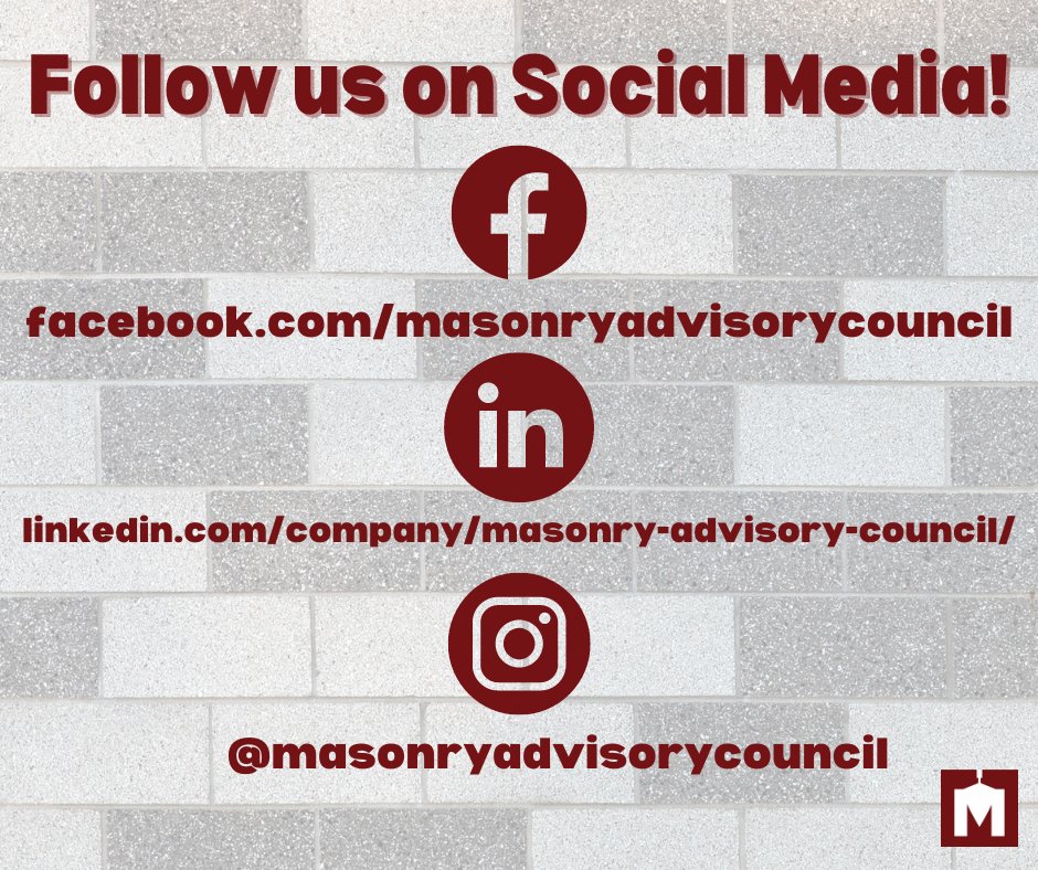 Masonry Advisory Council tweet media