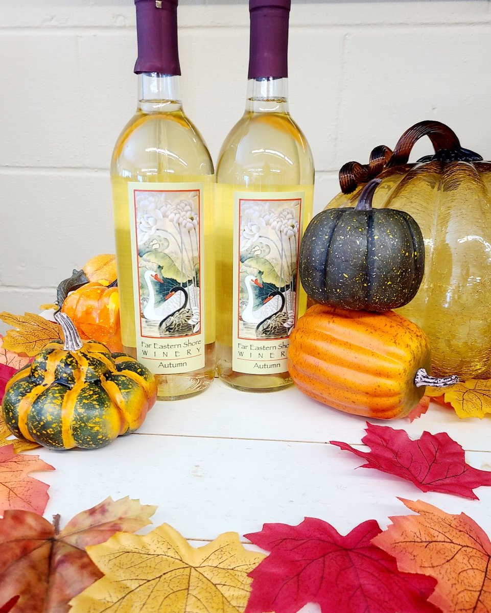 FESWinery's tweet photo. It's officially pumpkin season 🎃🎃🎃. And we are celebrating in our Tasting Room with $2 off all bottles of our white cranberry Pinot Gris: Autumn. Buy extra bottles to save for Thanksgiving!! #FirstDayOfFall #MDWine #FESWinery #winetasting #buylocal #drinklocal #whitewine https://t.co/yVbyo3SoGn