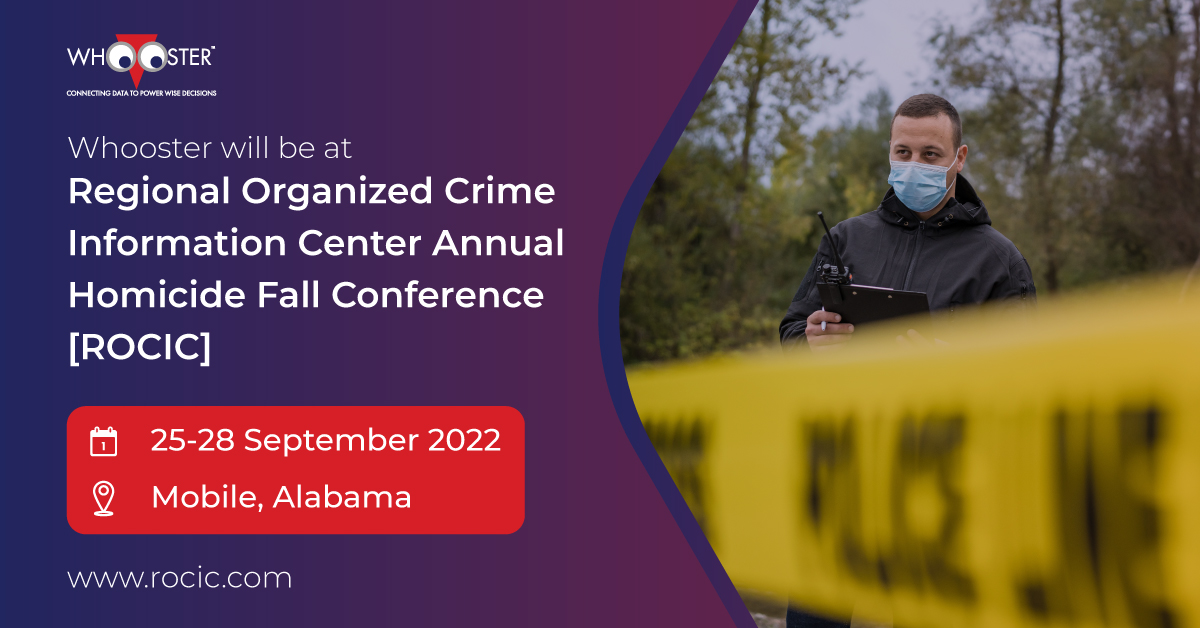 WhoosterLE's tweet photo. #Whooster is thrilled to share that, we will be at Regional Organized Crime Information Center [#ROCIC] Fall Conference 2022. The conference is going to be very educating &amp; we are ready for some thoughtful discussions on various topics of Law Enforcement. Meet us at the event! https://t.co/Ji7zsN0vEl