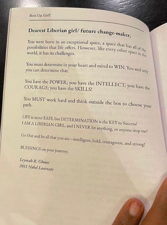 Gbowee Peace Foundation Africa tweet media