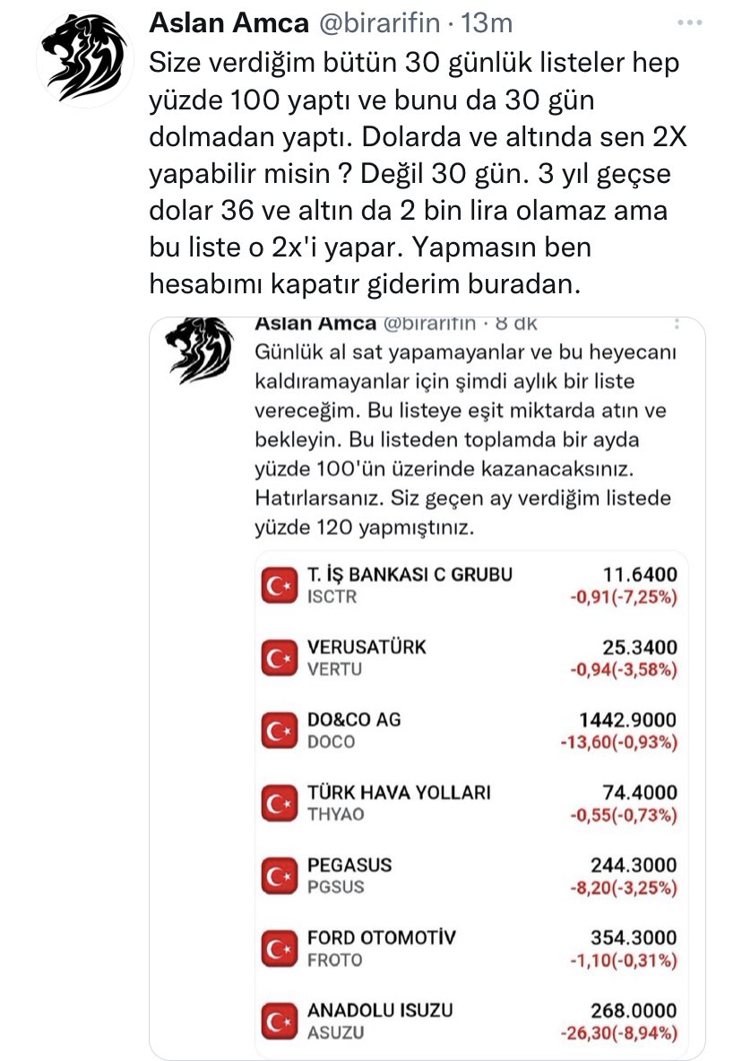 selsoft's tweet photo. 2 hafta oldu nam.suz herif. Alın bakın artan kaç tane? #doco #isctr #pgsus https://t.co/cTLZLFviPP