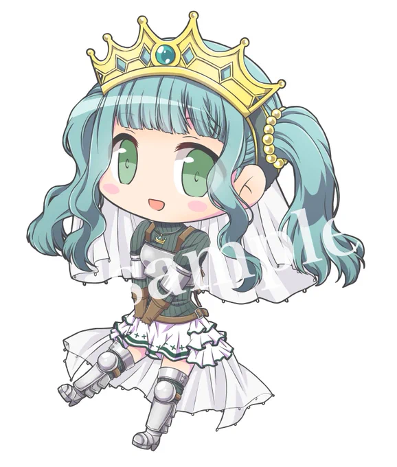 さなちゃんアクキー予定 