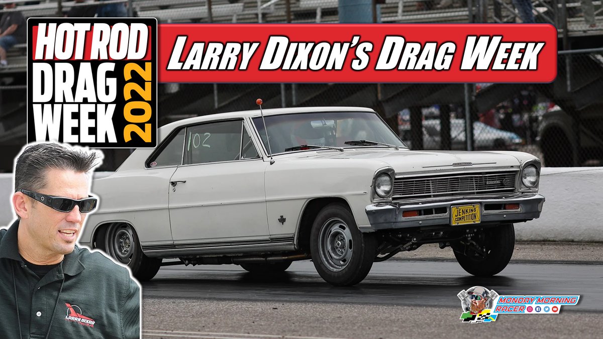 MonMornRacer's tweet photo. ▶️https://t.co/5lR1SqoLyd◀️
It's @hotrodmagazine Drag Week and even @NHRA legends are out competing and having fun like @Dixontopfuel. HIT THE LINK above 🔼🔺👆to hear from Larry in the lanes at @ByronDragway on day 3 of #HotRodDragWeek2022. https://t.co/R9xUPyXNdt