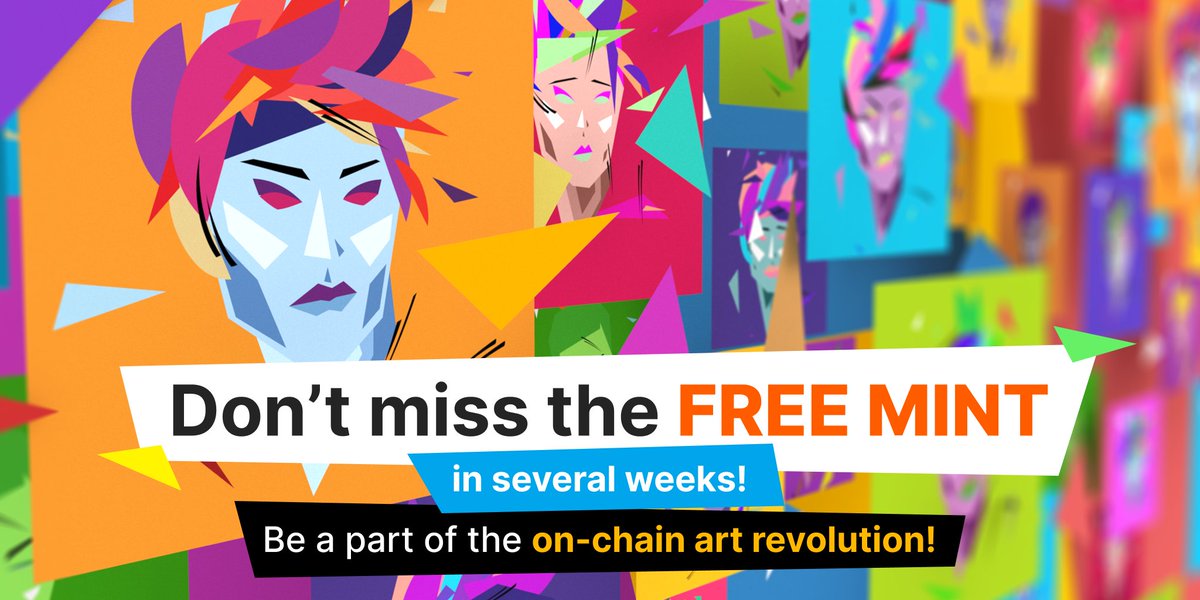 Avatizer On-Chain Generative Art Mint Pass (@avatizer_nft) on Twitter photo The on-chain Art Revolution is here! 🔥
Avatizer #NFTart loudly declares itself in web3, only several weeks left until the #FreeMint! 💫
The project is co-designed by <a href="/andreaspreis/">Andreas Preis</a> that worked for Google, BMW & Nike 😍
❤️, RT, Tag (in replies) communities that deserve our WLs The on-chain Art Revolution is here! 🔥
Avatizer #NFTart loudly declares itself in web3, only several weeks left until the #FreeMint! 💫
The project is co-designed by <a href="/andreaspreis/">Andreas Preis</a> that worked for Google, BMW & Nike 😍
❤️, RT, Tag (in replies) communities that deserve our WLs