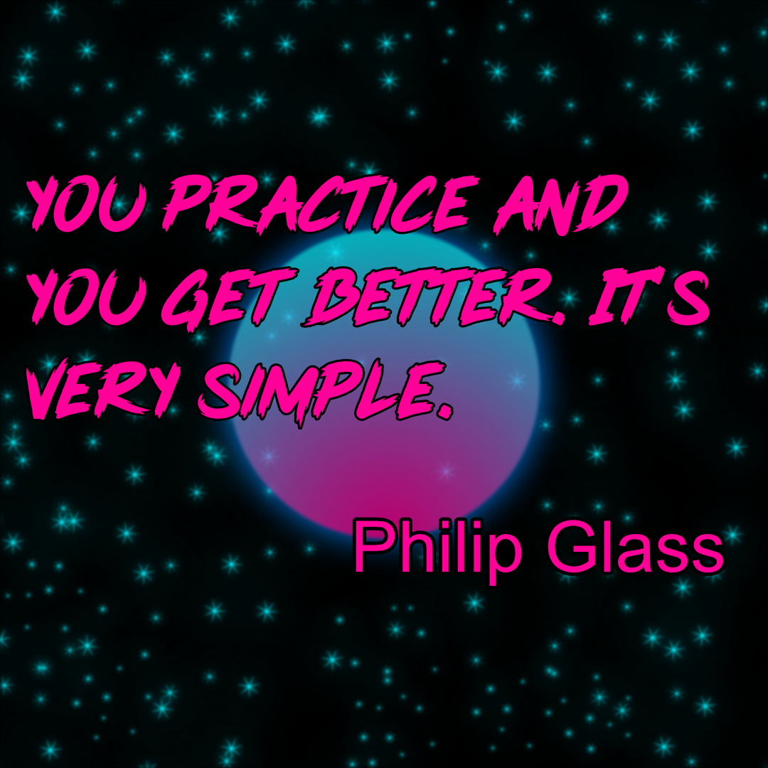 Synthwave_Dojo's tweet photo. You practice and you get better. It's very simple (Philip Glass)
#synthwave #synthwavemusic #synthwavemusician #synthwaveproducer #synthwaveproducers #synthwaveproduction #retrowave https://t.co/7PTNpO0pOR