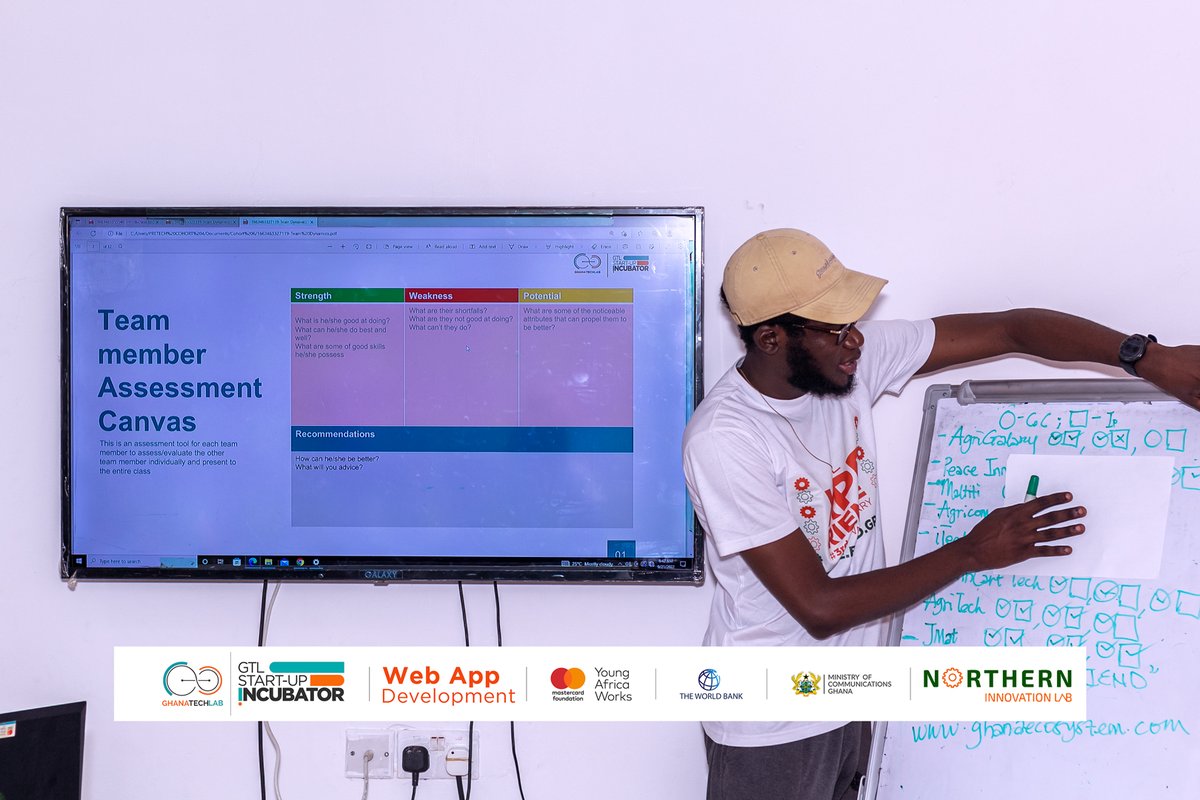 visitNILF's tweet photo. The startups were shown how to form effective teams and how to work together to achieve their objectives or goals.

#GTLimpact #youthemployment #YoungAfricaWorks #Incubation #Startup #AgricTech #GTLBaseInnovationProgram #NILimpact #NiLxperience #3rdanniversary #walewale https://t.co/kcIKzIPiPk
