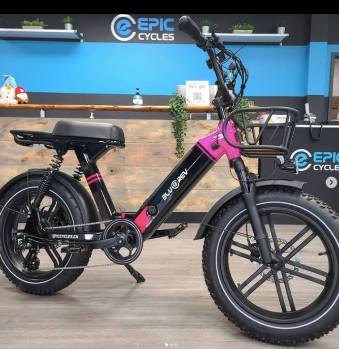 plus_ebike's tweet photo. The BlueRev Miami Vice Now in Stock!
Available with Pink, Blue or White Color Accents
#ebikeplus #ottawa #bluerev #electricbikes #electricvehicles #ebike #emtb #mtb #cycling #transportation #travel #commute #ecofriendly https://t.co/VXxi2fdctN