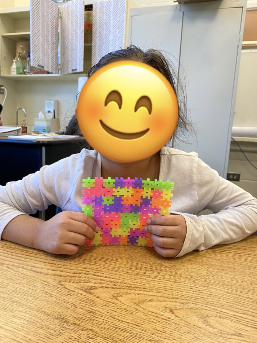 MsEmilyBSLP's tweet photo. Love when our students are so proud of themselves and their work that they ask “will you send a picture to my mom?” 🥰 She worked SO hard on her sounds and earned each piece! https://t.co/V4oJRYU4Di