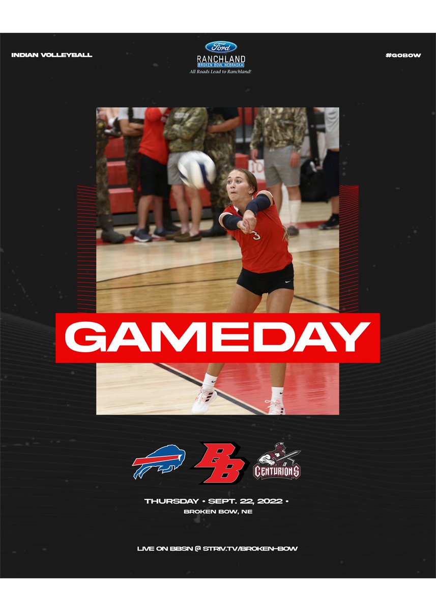 Game Day! We will be live with the first serve at 5PM and will broadcast all three games! #GoBow <a href="/Skylar_Morris15/">Coach Morris</a>
