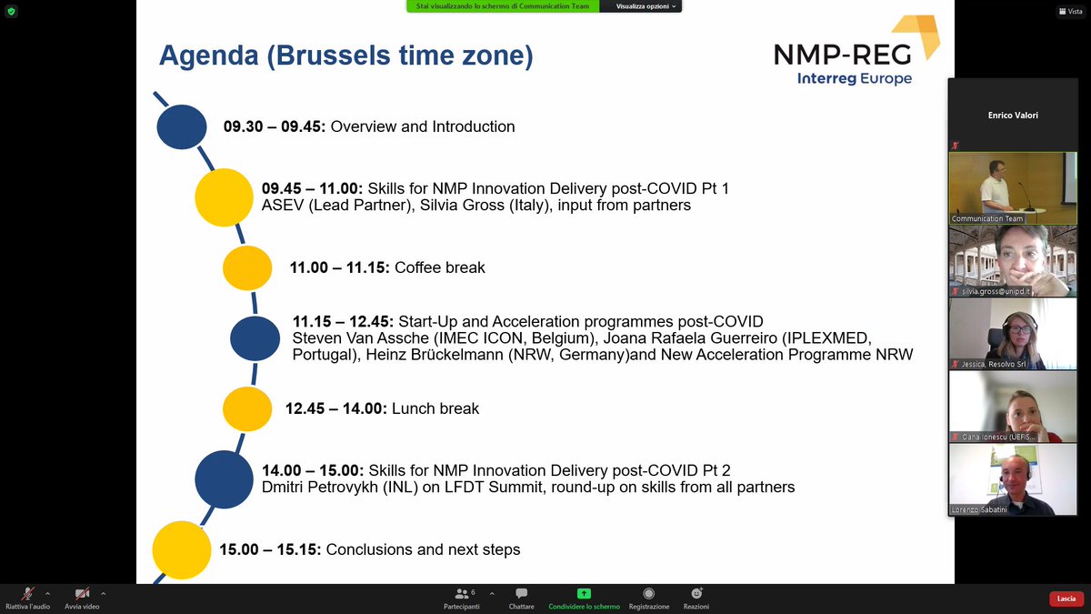 The event organised by <a href="/INLnano/">INL</a> on #NMP in light of the issues brought by #Covid19 took place today. The discussion between the participants was very fruitful and open to discussion. Below are some related photos <a href="/interregeurope/">Interreg Europe</a>
