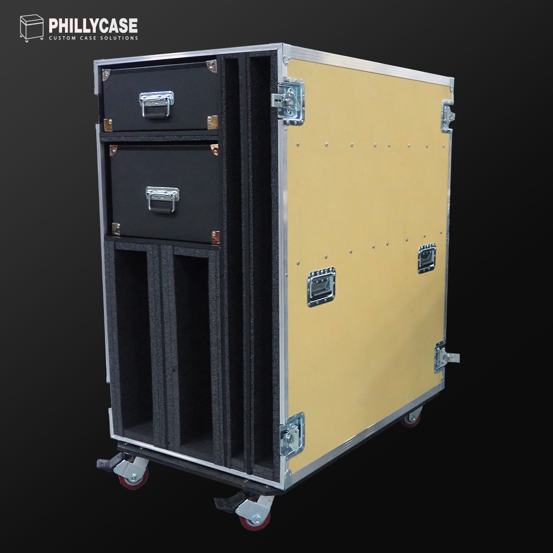 PhillyCase's tweet photo. Custom cases with custom poly compartments. Whatever you need to ship, we have a solution. #atacase #flightcase #roadcase #rackcase #phillycase https://t.co/ahdWwD9TOv