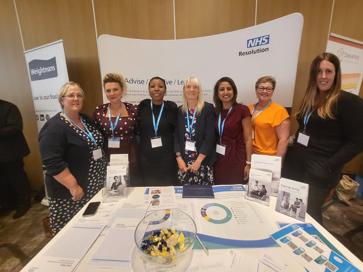BodaliaSangita's tweet photo. Finally managed a pic with the whole team! Fantastic day at the Baby Lifeline Conference #MatSafety2022 with my colleagues at #NHSResolution https://t.co/b072TAxeWD
