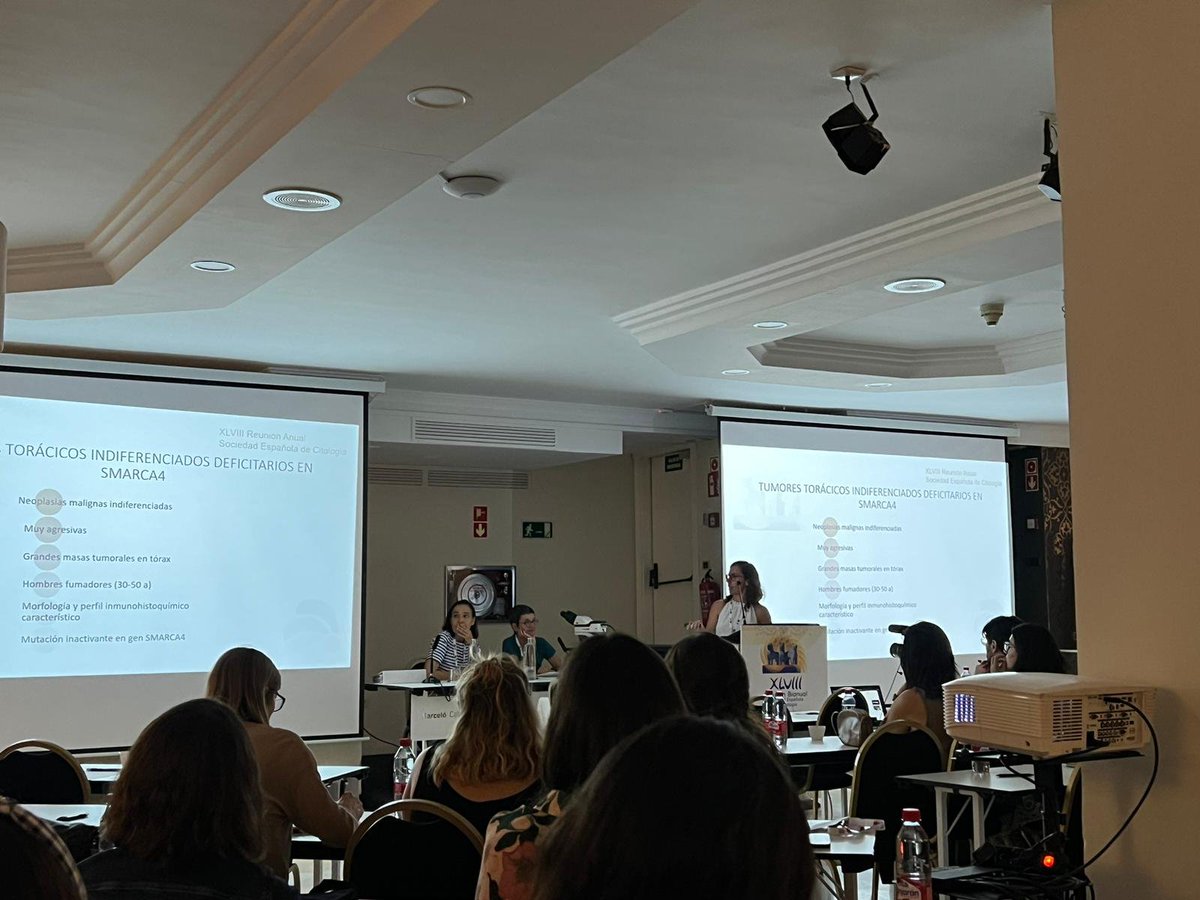 RyCPatologia's tweet photo. Participación de @EsthM92 e @IreGonGa en el #SEC2022G @SECitologia https://t.co/KgGHv9hj2C