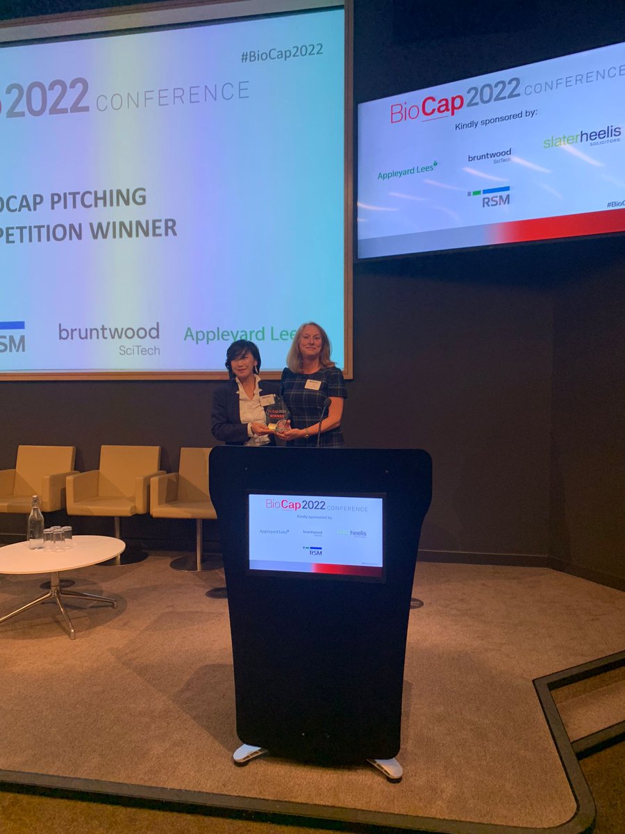livunibusiness's tweet photo. Congratulations @ReNewVax_News and Dr Marie O'Brien, winner of the #BioCap2022 Digital Pitching Competition! The @livuni spinout team are developing next-generation vaccines to tackle bacterial infection and antimicrobial resistance #lifesciences @livuniHLS https://t.co/te3HwS3afZ