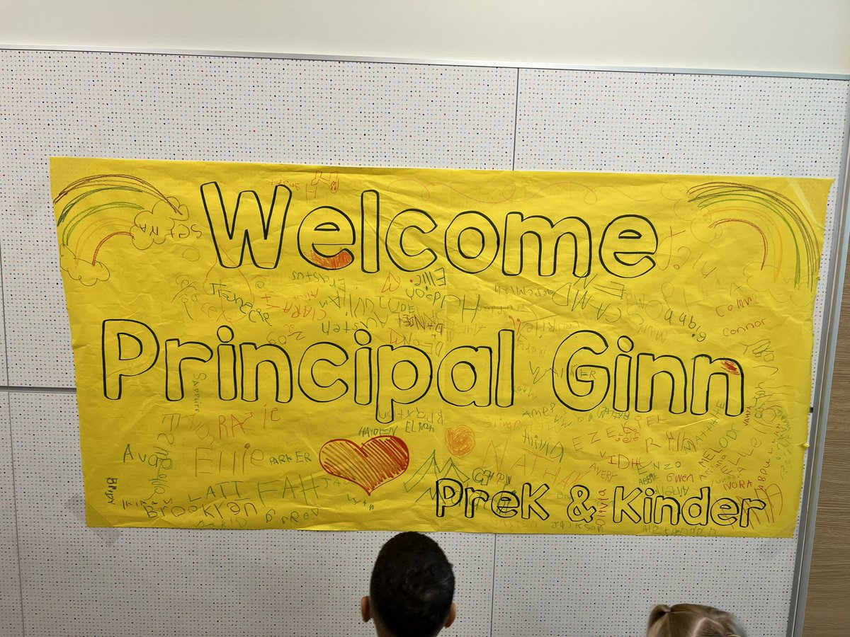 I am principal for the day at <a href="/CarpenterPfISD/">Carpenter School</a> to help learn about <a href="/pfisd/">Pflugerville ISD</a>.  They made signs and I’m in love.  Teachers are heroes.  Thanks for having me, Cardinals!!