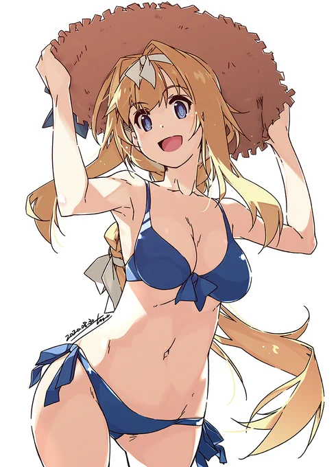 ついでに過去水着絵幾つか(=゜ω゜)ノ━━最後にマッ缶飲んだのいつだっけ 