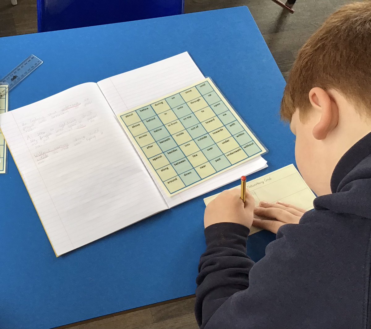 BelleValeSchool's tweet photo. Year 4 loved hunting for prepositions in English today! https://t.co/pqc6nUkN3G