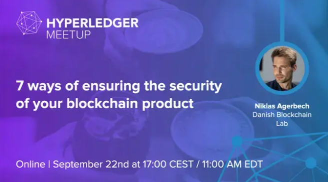 DKBlockchainLab's tweet photo. ** And we're live with @Hyperledger! **
Come join us, and learn about blockchain security, and 7 ways to secure a blockchain product!
https://t.co/QcfEX3OOY5
#Blockchain #CyberSecurity #DeFi #Crypto #Audit #Architecture #BlockchainSecurity #DBCL https://t.co/k9gwZqzI8a