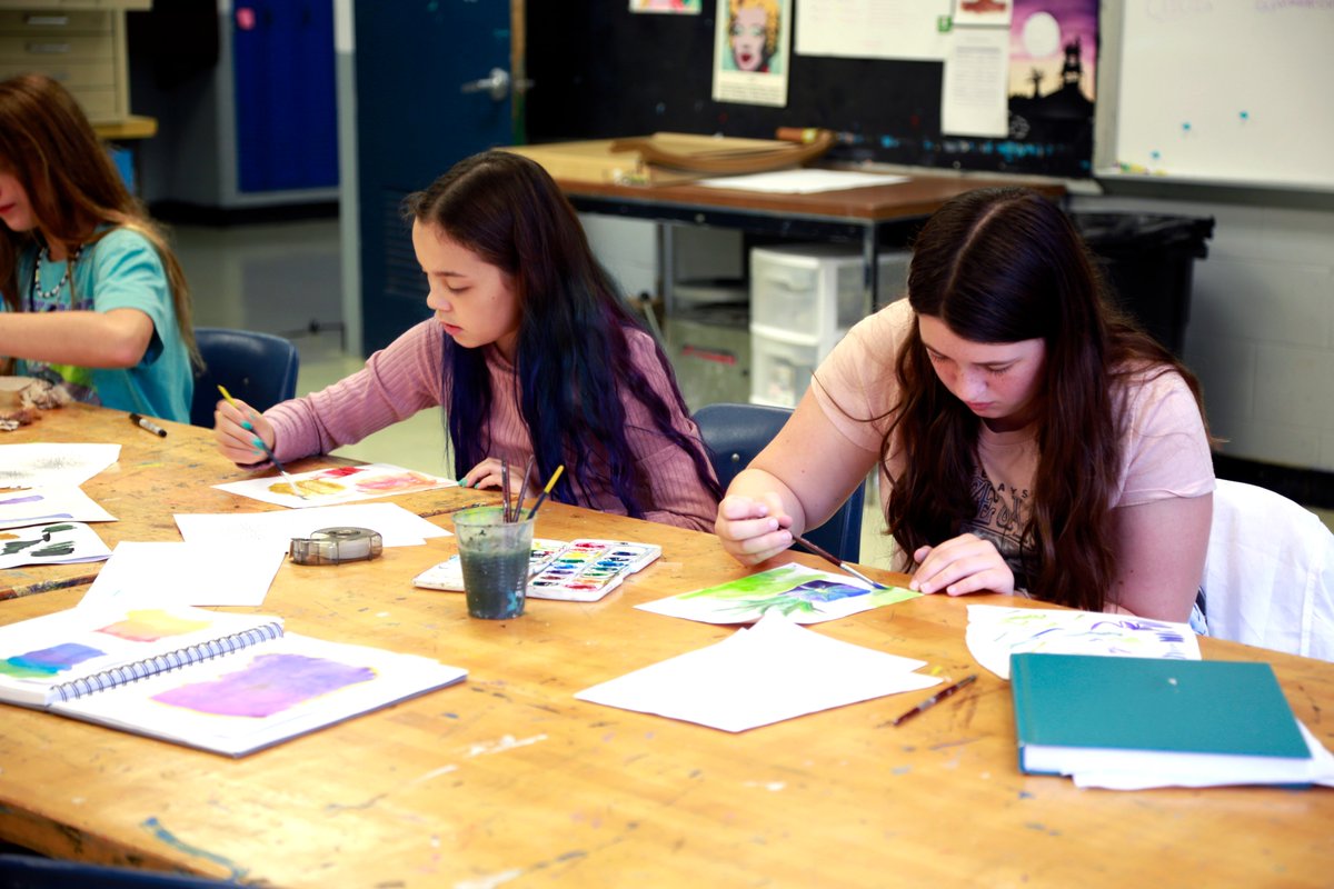 Millbrookmsart's tweet photo. It has been a fantastic start to the school year!! Follow along with #MMSART2223 to see more updates from Mrs. Barnes' art classes at MMS! @MMSBlazers @millbrookcsdart https://t.co/3vc0bqkCzv