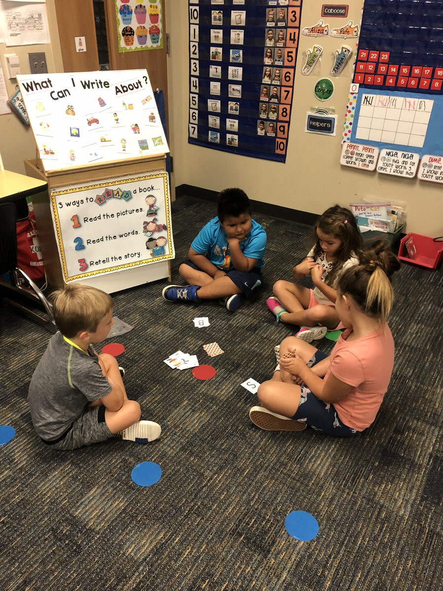 Playing “OOPS!” - a fun way to learn letters and numbers.  #tesbulldogs #wisdgreatness