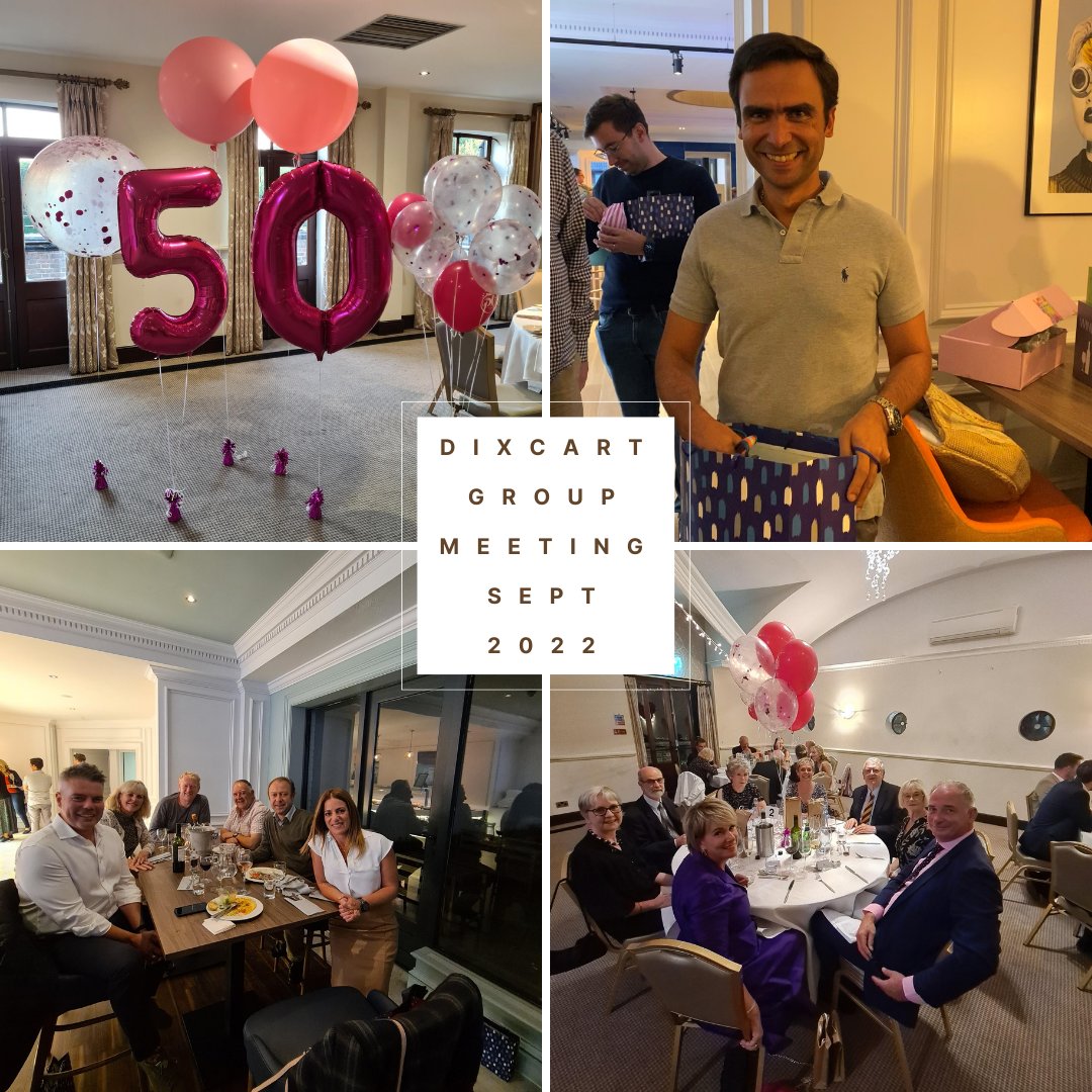 Managers from across the Dixcart offices visited the #UK for our #AnnualGroupMeeting, which included #socialevents, #dinners, and the #50Anniversary Dinner. Great to be surrounded by #colleagues and #friends for the celebrations!
 #teamevents #worksocial #annualworkevent