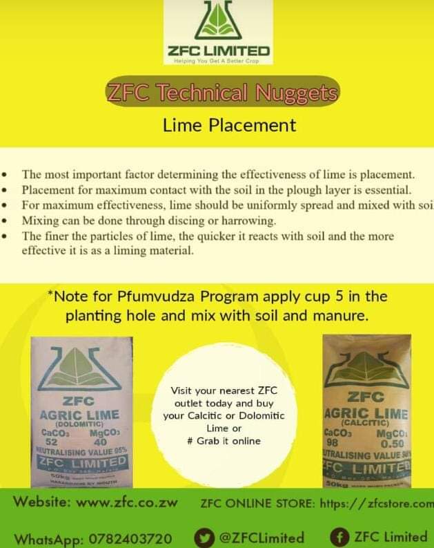 Smartness is not a rule but a built-in system. As a smart farmer, always know how to get and enjoy the greatest work of ZFC Lime

#HelpingYouGetABetterCrop