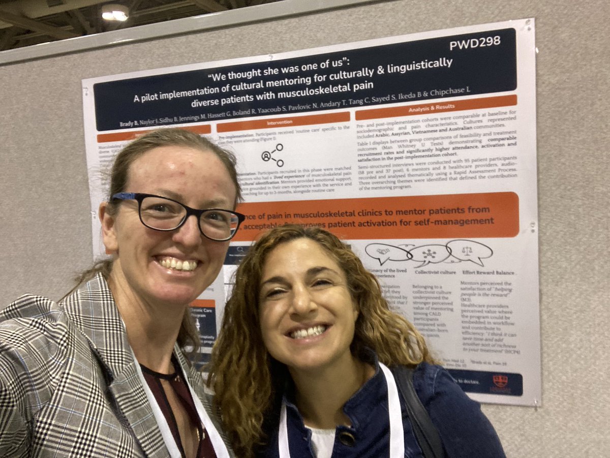 A great opportunity to present this poster at #iasp2022… and run into this fab girl!