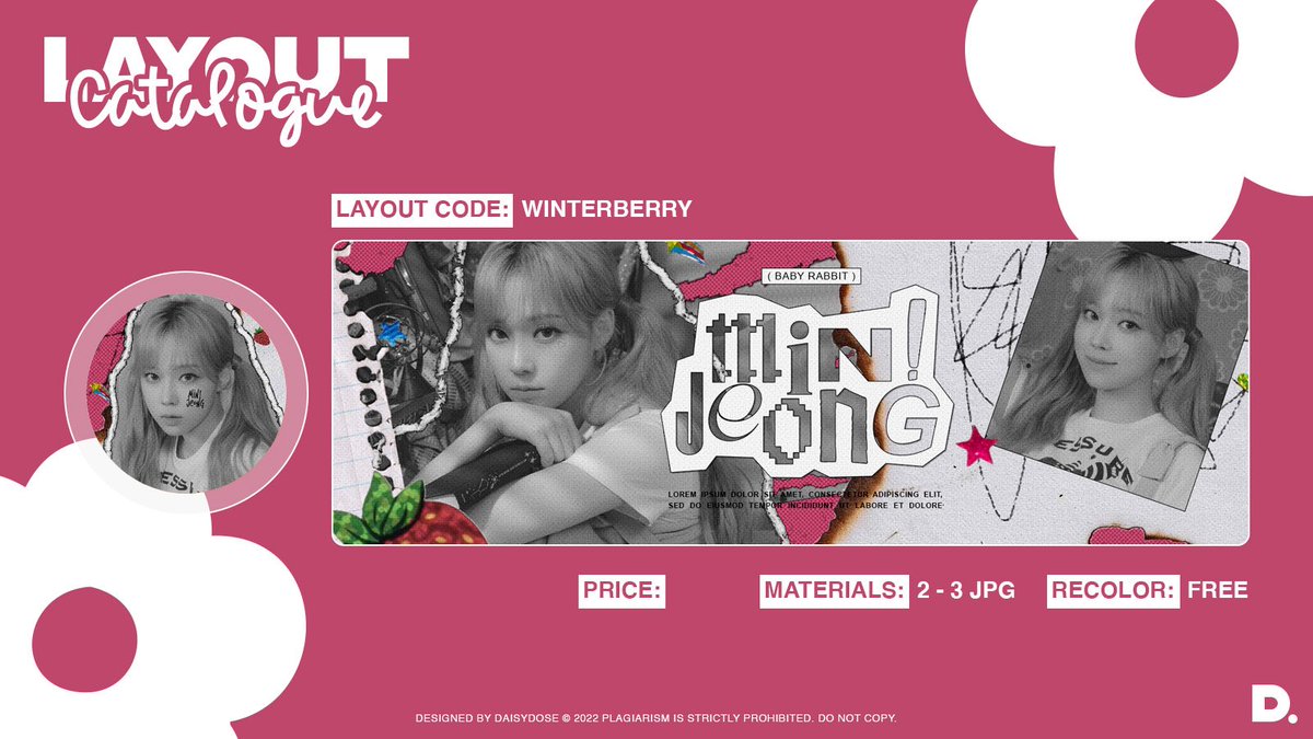 ㅤㅤㅤ
RT tweet ini kalau kamu mau layout 𝗪𝗜𝗡𝗧𝗘𝗥𝗕𝗘𝗥𝗥𝗬 dari <a href="/DAlSYDOSE/">ICIOCE: REST.</a> 
⠀⠀⠀⠀⠀⠀⠀