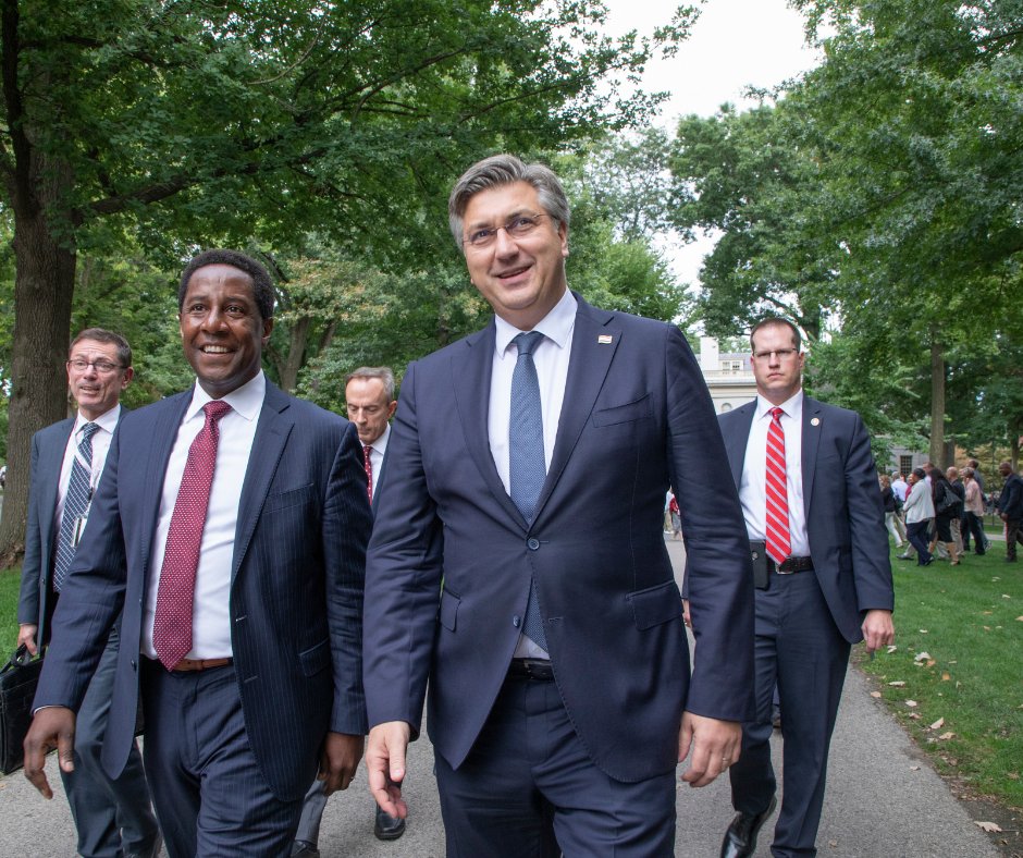 It was an honor to welcome the Prime Minister of #Croatia, @AndrejPlenkovic to @Harvard and co-host this event with @HarvardIOP and @HarvardCPL at the Forum. @VladaRH @JFKJrForum