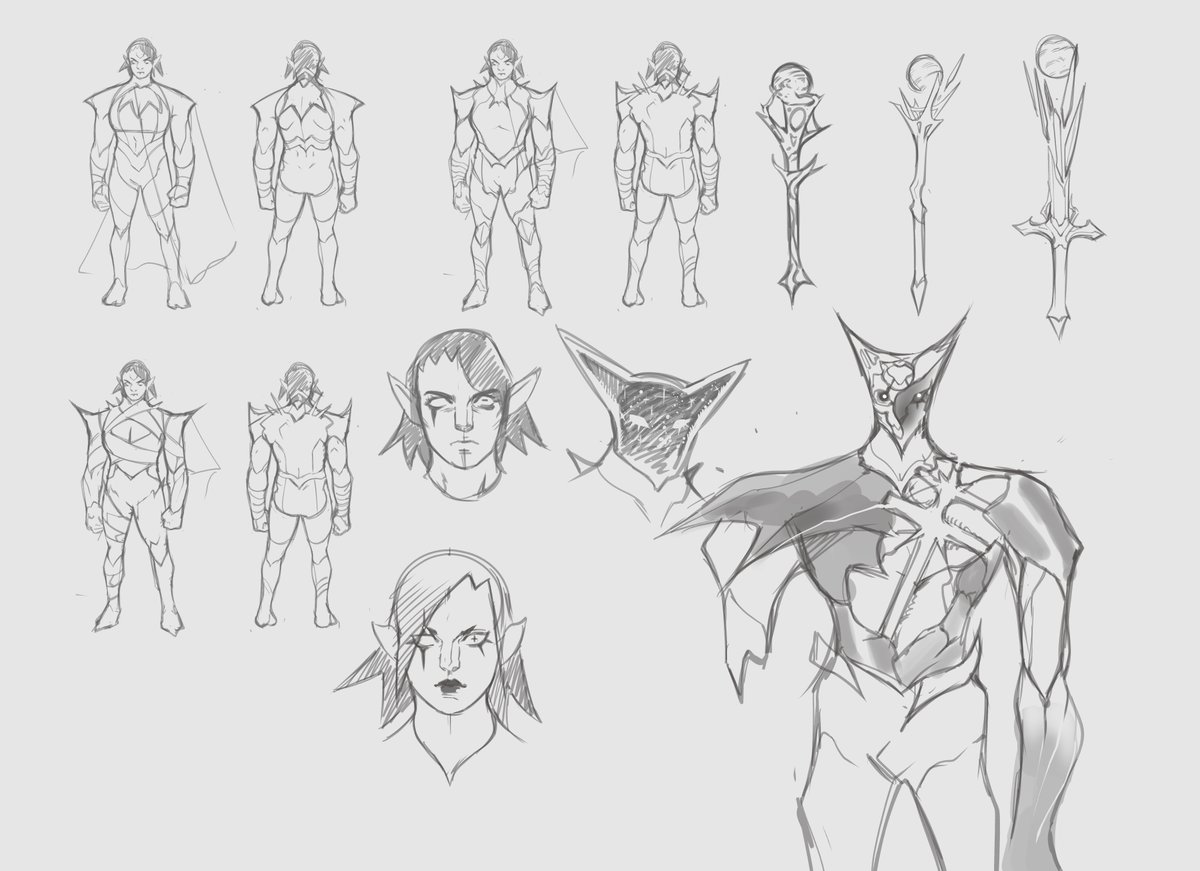 Concepts for my new OC 