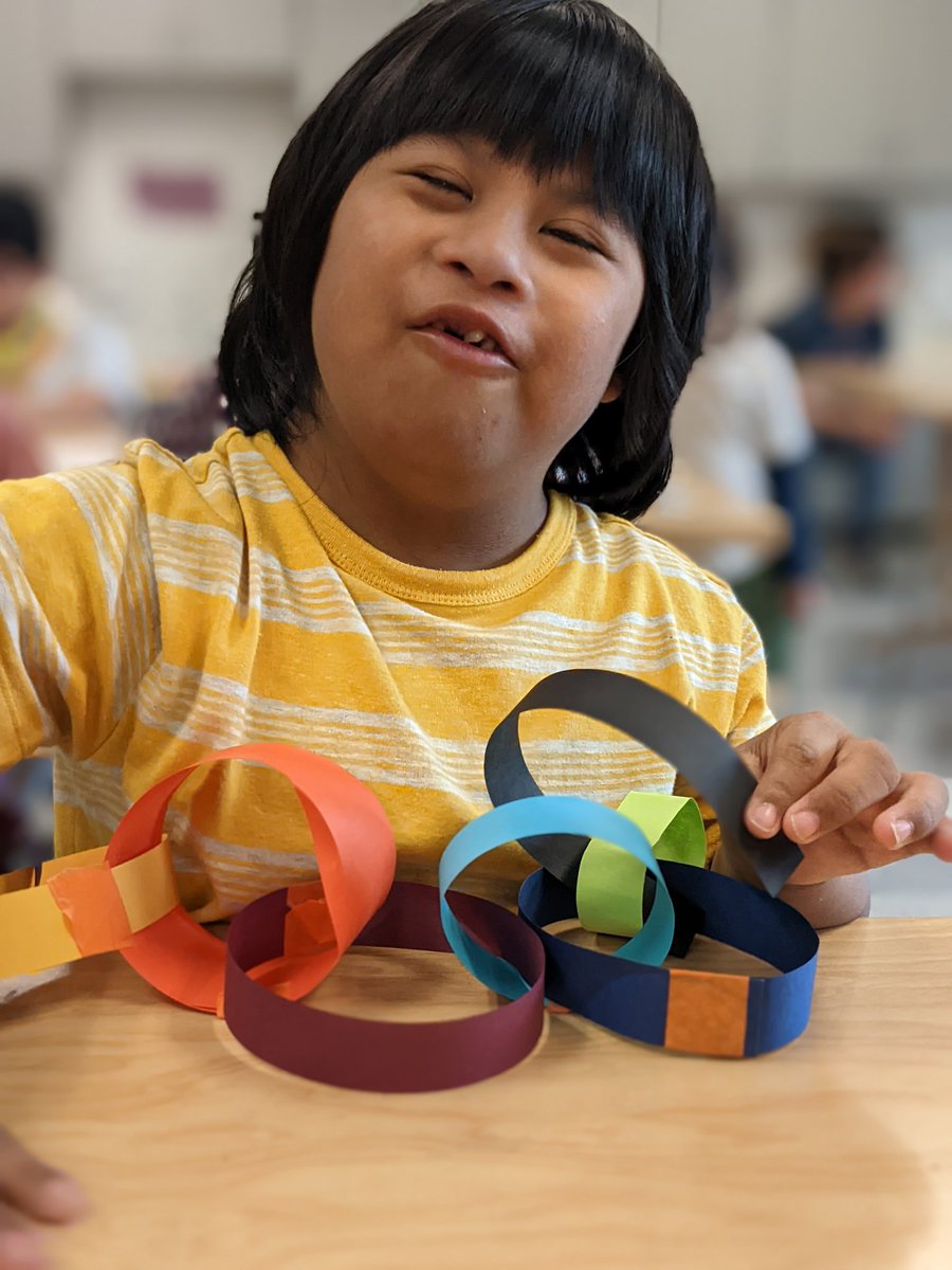 Working with circles in Art Class!