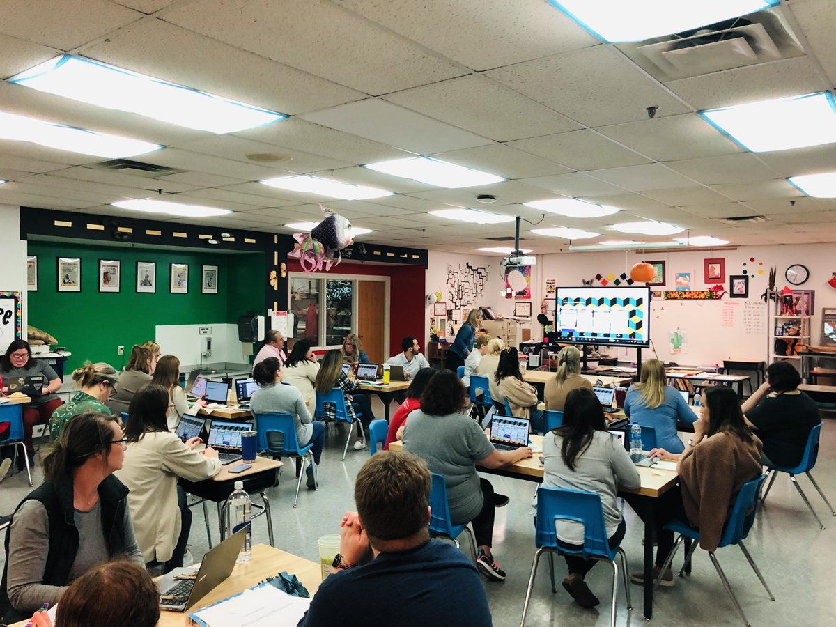 Starting the day off with some great team learning courtesy of <a href="/iReady/">i-Ready</a>! Getting better at getting better! #WCSWhereUBelong #iReady #ProfessionalDevelopment